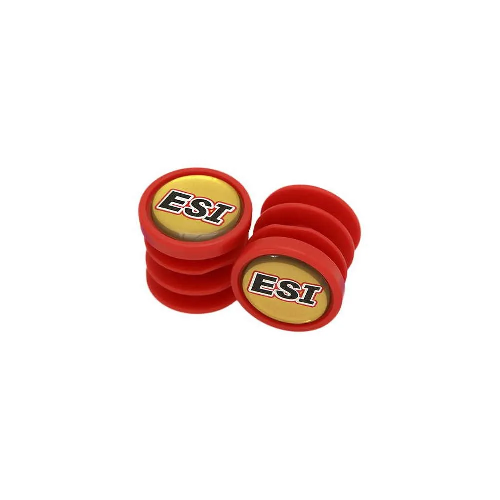 PUÑOS ESI GRIPS BAR PLUGS | RED