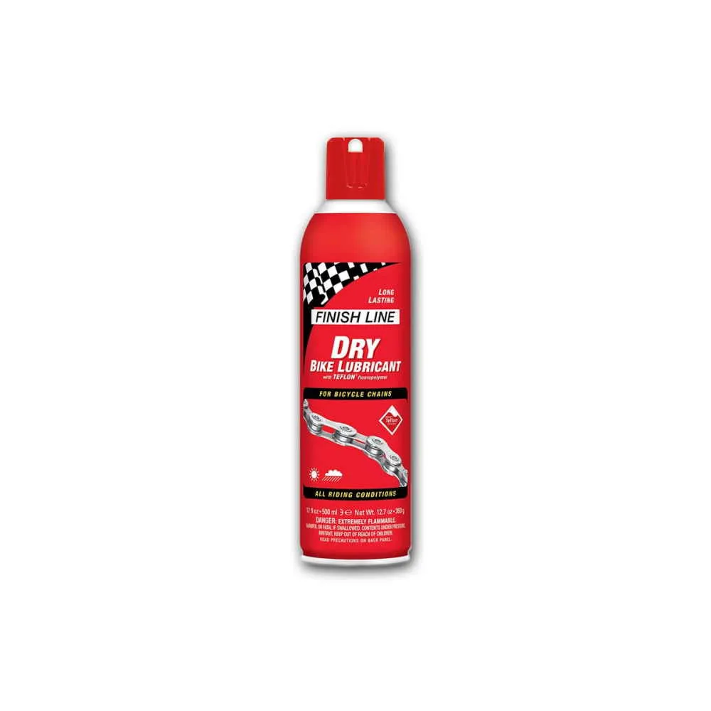 LUBRICANTE SECO FINISH LINE DRY LUBE CON TEFLÓN 17OZ- 500ML AEROSOL