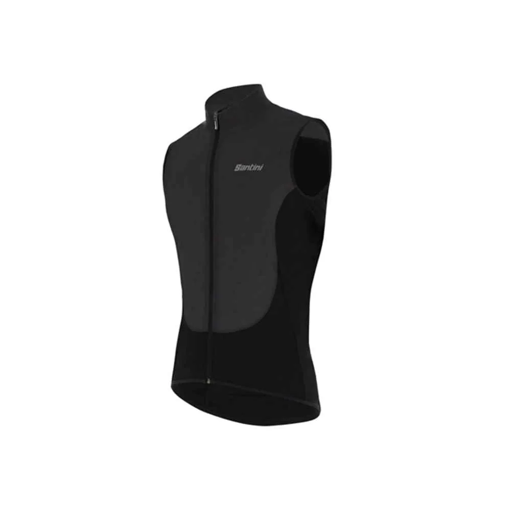 CHALECO SANTINI NEGRO