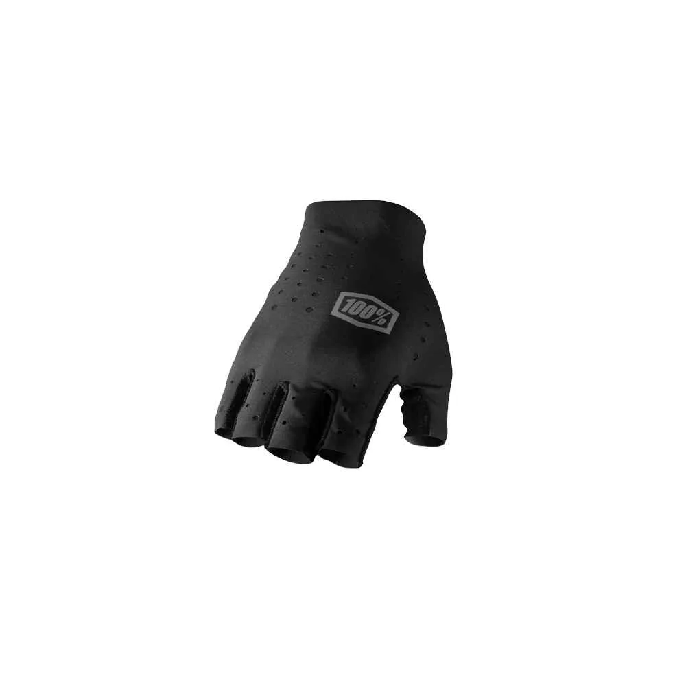 100% SLING SHORT FINGER GLOVE BLACK L