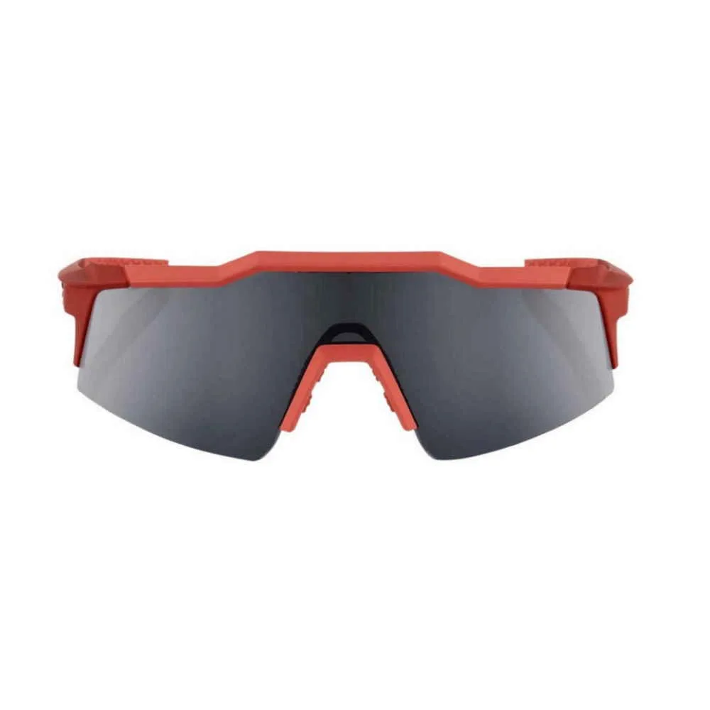 100% SPEEDCRAFT XS - SOFT TACT CORAL - SMOKE LENS