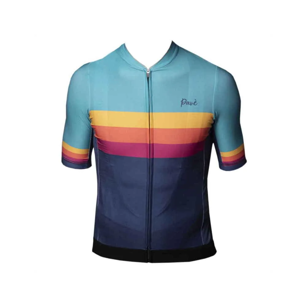 JERSEY PAVÉ X4COLOR/TURQUESA - L