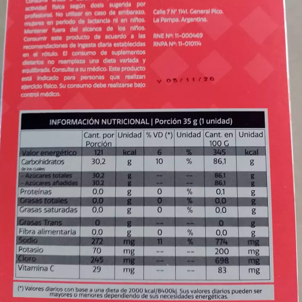 CAJA BEBIDA ISOTÓNICA EI30 SABOR LIMONADA ROSA X 18 UNID - Imagen 2