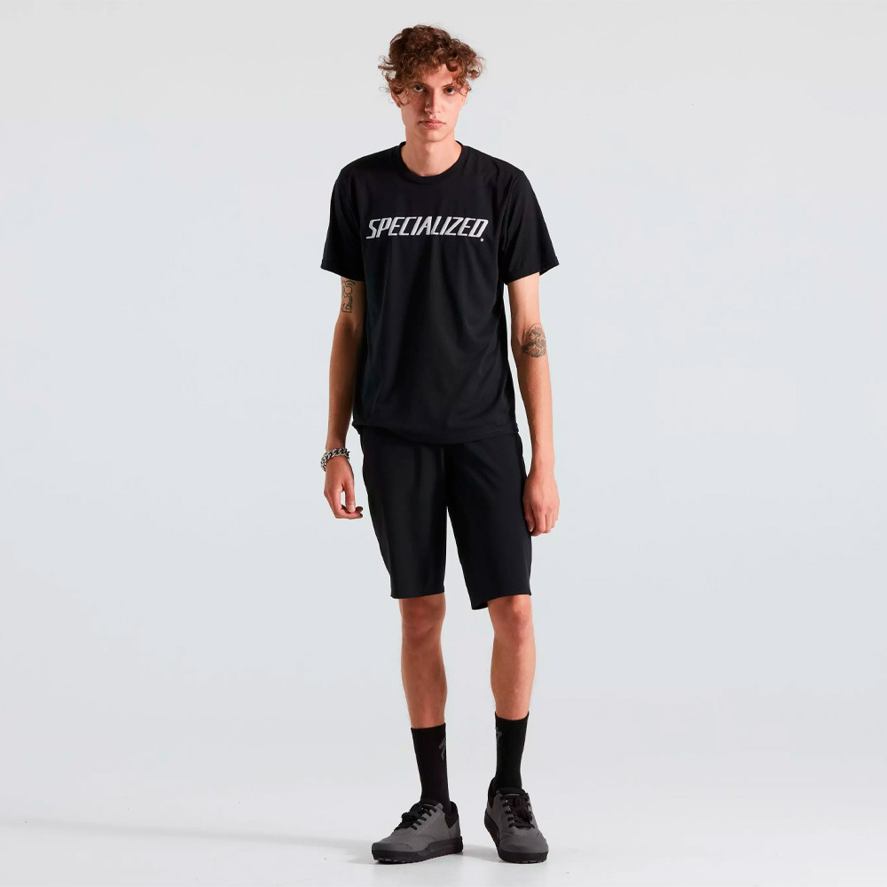 WORDMARK TEE SS MEN BLK