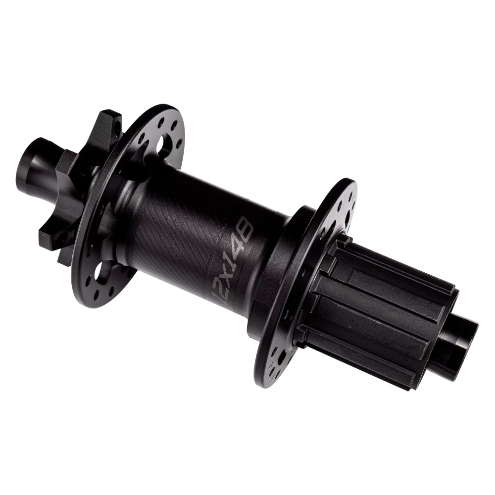 HUB REAR, TA, 12X148, 28H, DISC, 6-BOLT, SHIMANO 10-SPD FHB, BEAR PAWL (BMB-00412O1A)