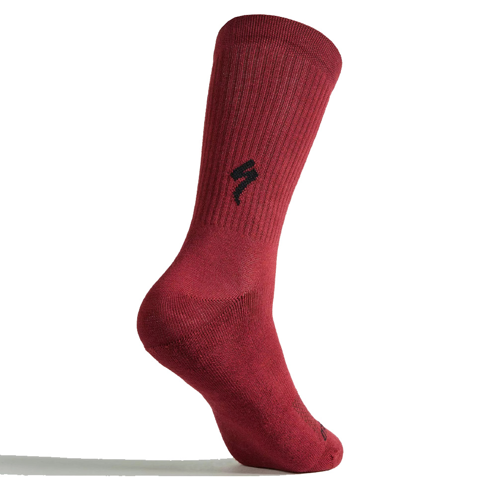 COTTON TALL SOCK MRN M